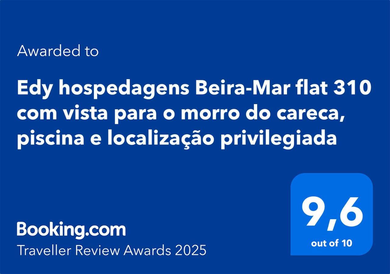 Edy Hospedagens Beira-Mar Flat 310 Com Vista Para O Morro Do Careca, Piscina E Localizacao Privilegiada Natal Extérieur photo